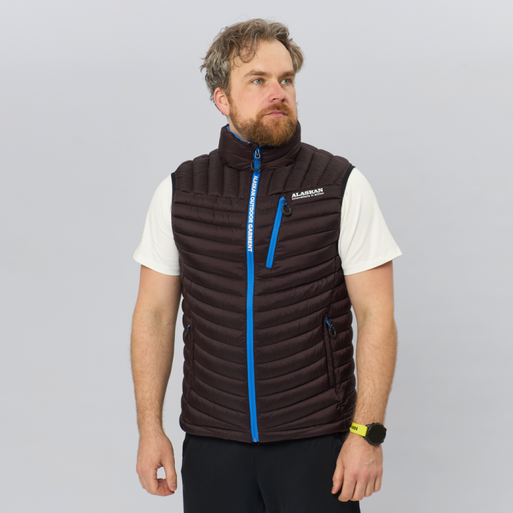Жилет Alaskan Juneau X  Brown  M утепл.стеганый